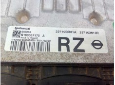 Recambio de centralita motor uce para nissan qashqai (j10) acenta referencia OEM IAM S180067175A 23710BB31A E3-B4-22-1 2