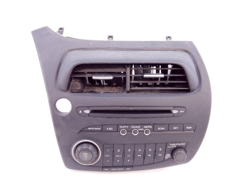 Recambio de sistema audio / radio cd para honda civic berlina 5 (fk) 2.2 i-ctdi comfort referencia OEM IAM 39100SMGG016M1  E3-B5