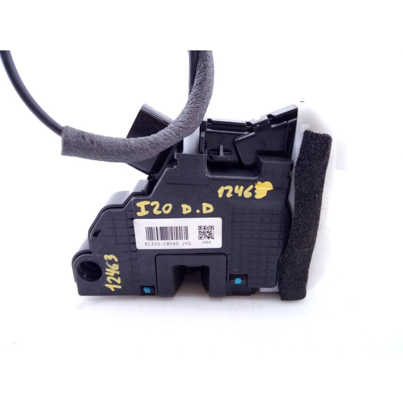 Recambio de cerradura puerta delantera derecha para hyundai i20 trend referencia OEM IAM 81320C8040JKQ  E2-B5-55-1