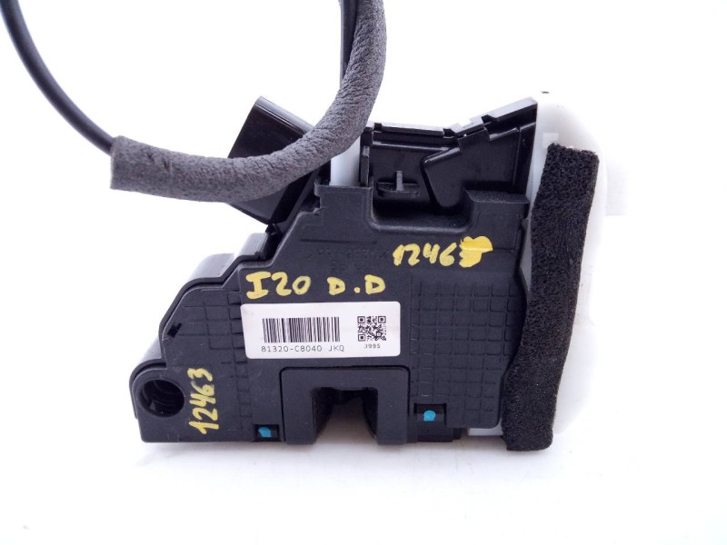 Recambio de cerradura puerta delantera derecha para hyundai i20 trend referencia OEM IAM 81320C8040JKQ  E2-B5-55-1