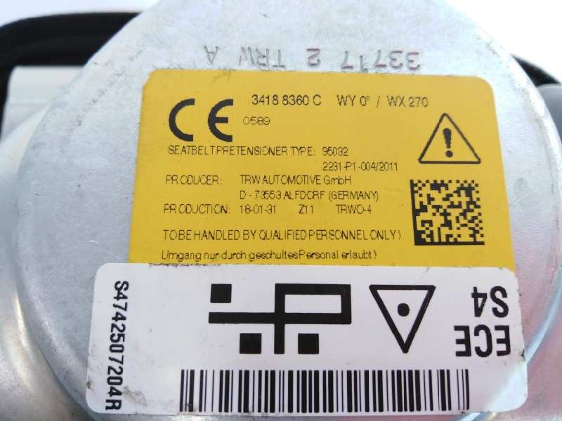 Recambio de cinturon seguridad trasero derecho para bmw serie x1 (f48) sdrive18d referencia OEM IAM 34188360  E1-A3-23-1