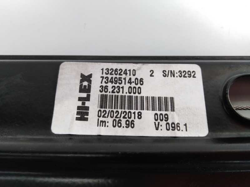 Recambio de elevalunas delantero derecho para bmw serie x1 (f48) sdrive18d referencia OEM IAM 13262410 734951406 E1-A3-6-2