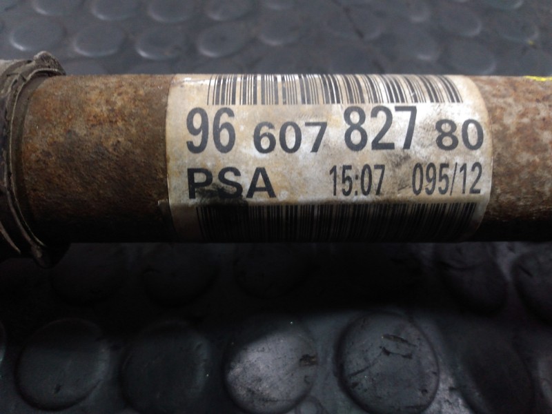 Recambio de transmision delantera izquierda para citroën berlingo cuadro sx referencia OEM IAM 9660782780  P1-B6-32