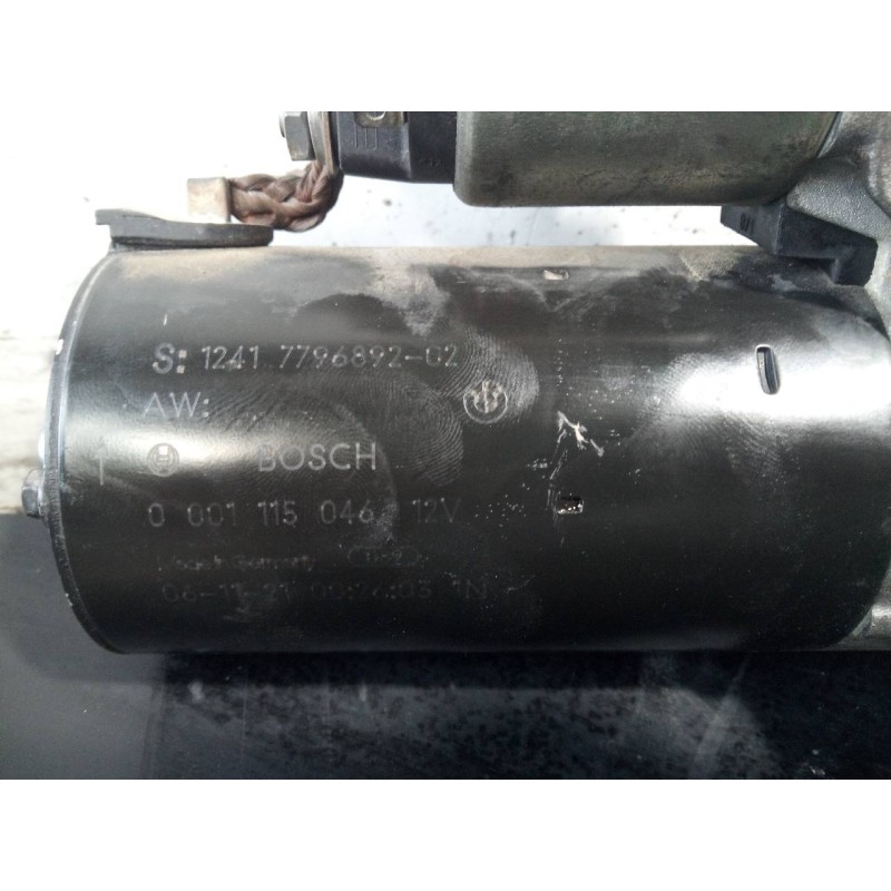 Recambio de motor arranque para bmw serie 1 berlina (e81/e87) 118d referencia OEM IAM 1241779689202 0001115046 P3-B7-4-2