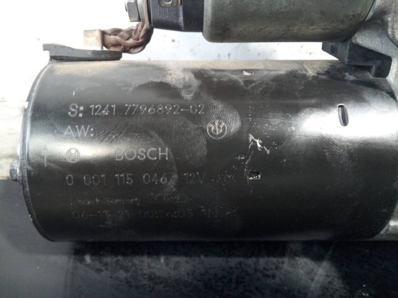 Recambio de motor arranque para bmw serie 1 berlina (e81/e87) 118d referencia OEM IAM 1241779689202 0001115046 P3-B7-4-2