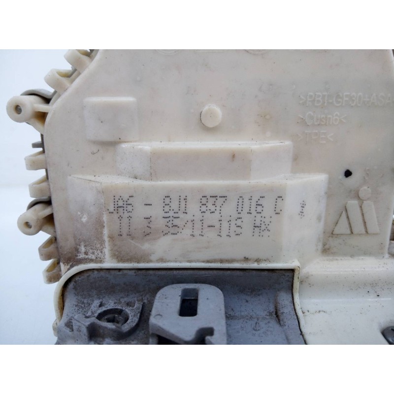 Recambio de cerradura puerta delantera derecha para audi q5 (8r) 2.0 tdi (125kw) referencia OEM IAM 8J1837016C  E1-A5-51-1