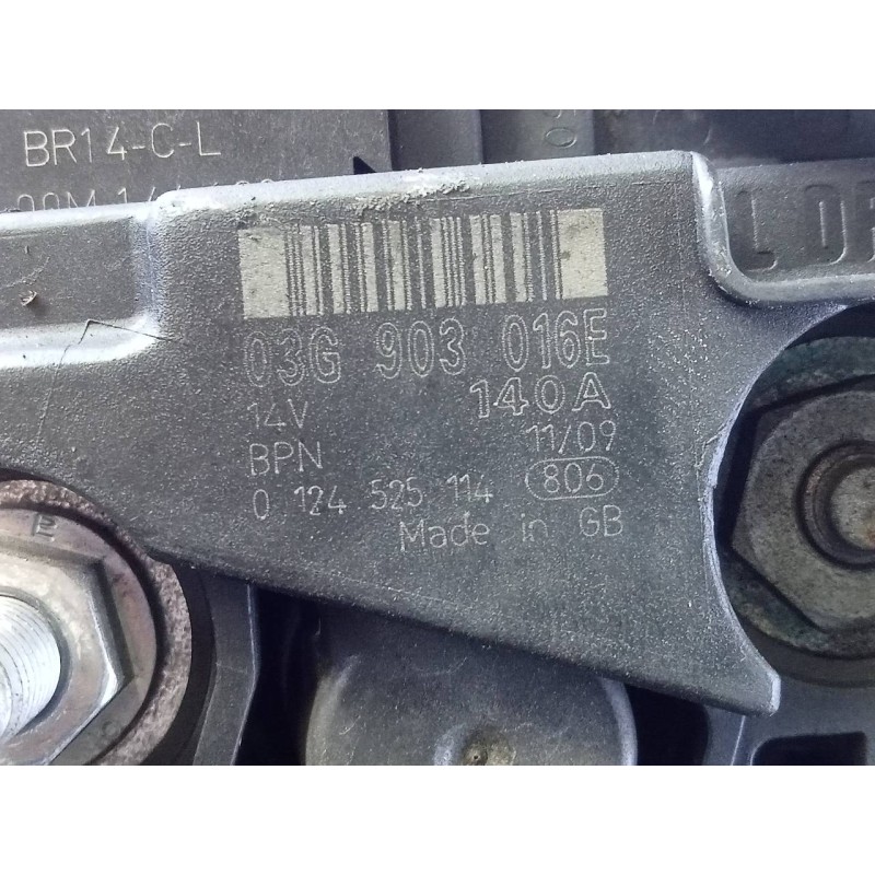 Recambio de alternador para audi a4 ber. (b8) básico referencia OEM IAM 03G903016E  P3-B5-17-3