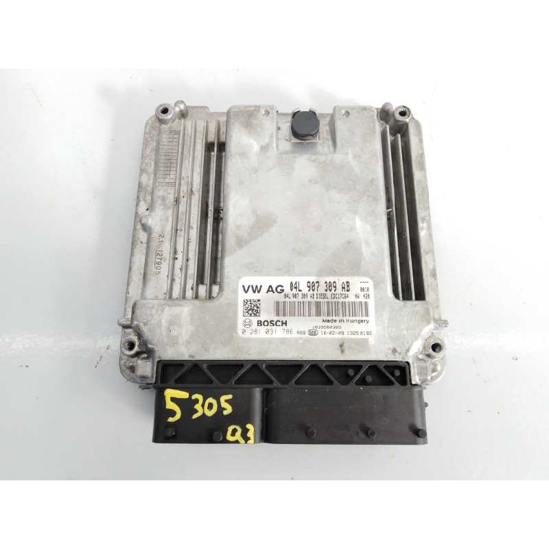 Recambio de centralita motor uce para audi q3 (8ug) design quattro referencia OEM IAM 04L907309AB 0281031786 E2-A1-4-4