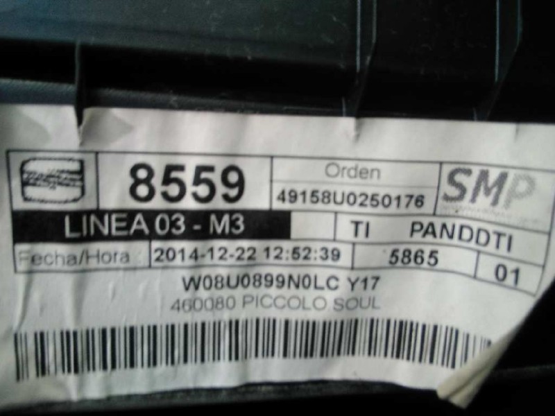 Recambio de guarnecido puerta trasera izquierda para audi q3 (8ug) design quattro referencia OEM IAM W08U08994R2C5PR W08U0899N0L