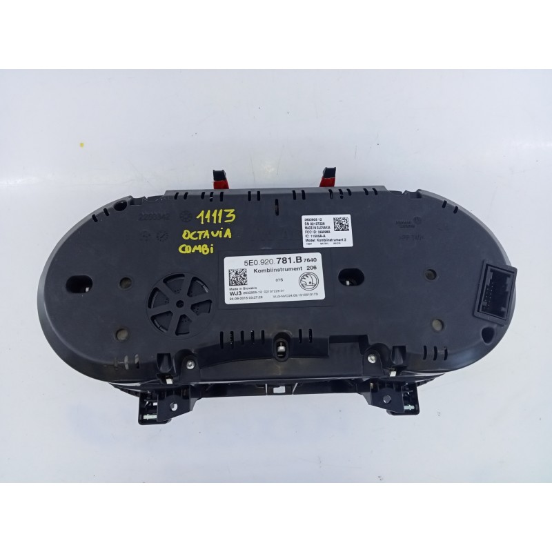 Recambio de cuadro instrumentos para skoda octavia combi (5e5) active referencia OEM IAM 5E0920781B  E2-A1-32-2