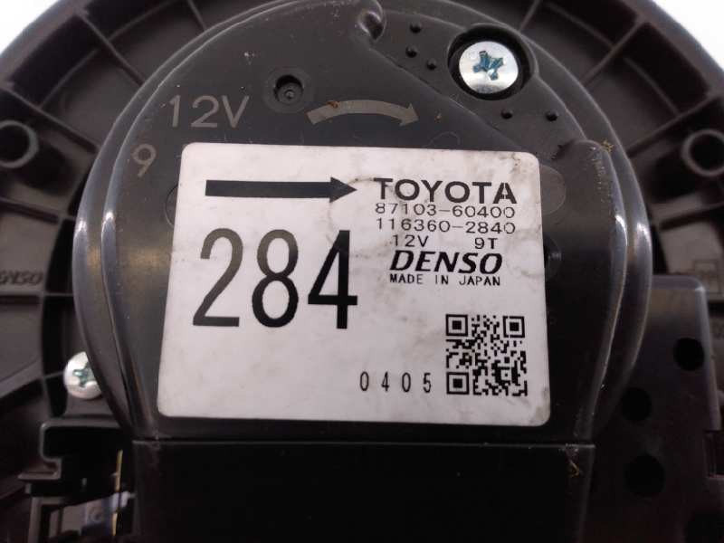 Recambio de ventilador calefaccion para toyota land cruiser (j15) gx referencia OEM IAM 8710360400 1163602840 E3-B2-46-4