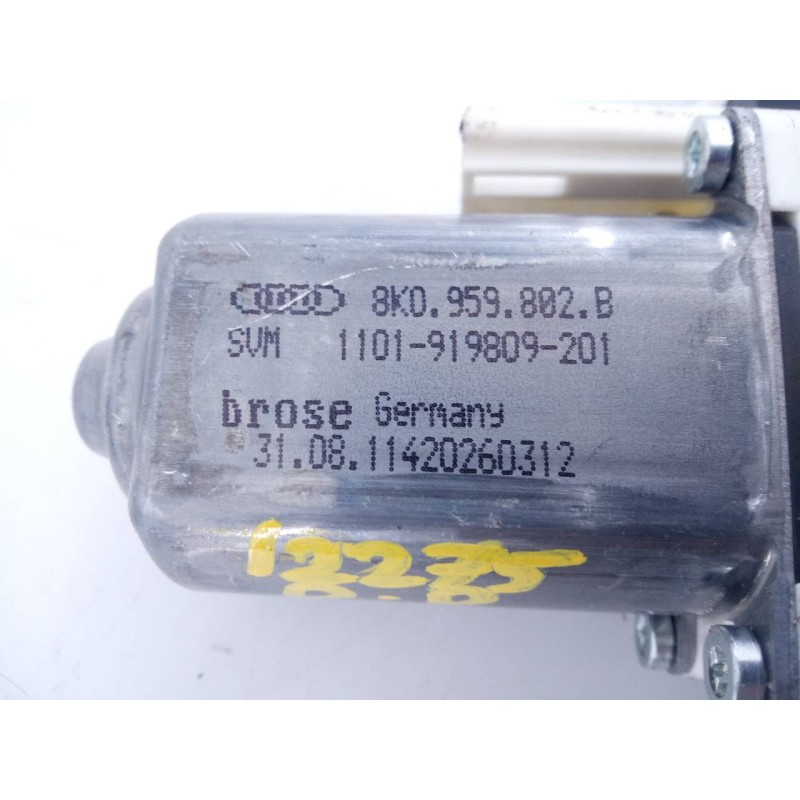 Recambio de elevalunas delantero derecho para audi q5 (8r) 2.0 tdi (125kw) referencia OEM IAM 8K0959802B  E1-B6-48-2