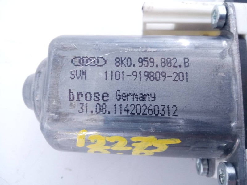 Recambio de elevalunas delantero derecho para audi q5 (8r) 2.0 tdi (125kw) referencia OEM IAM 8K0959802B  E1-B6-48-2