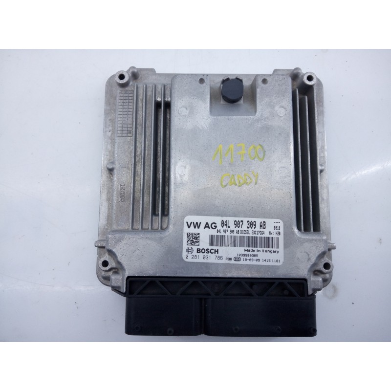 Recambio de centralita motor uce para volkswagen caddy furgón/kombi maxi kombi bmt referencia OEM IAM 04L907309AB 0281031786 E2-