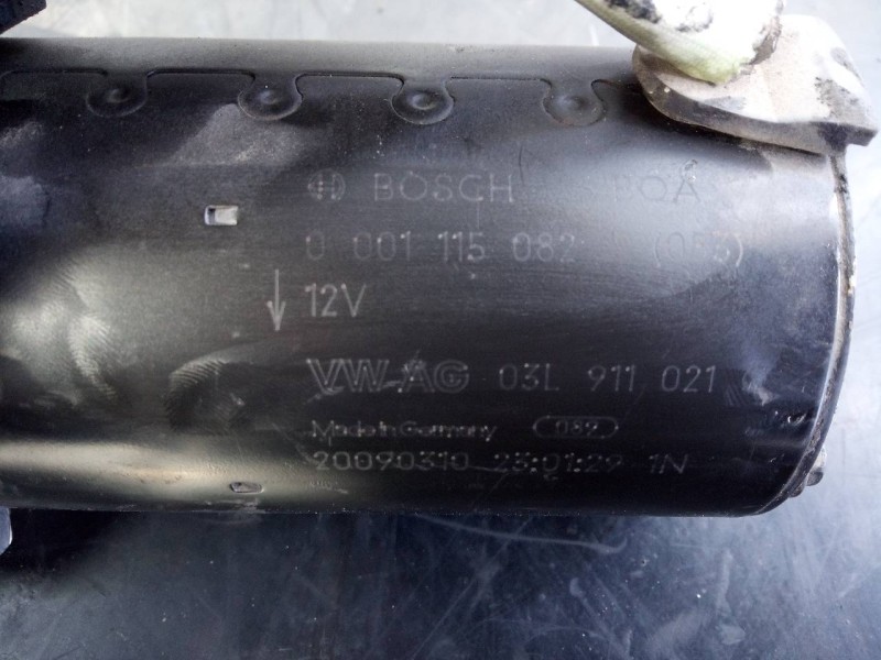 Recambio de motor arranque para audi a4 ber. (b8) básico referencia OEM IAM 03L911021  P3-A7-17-3