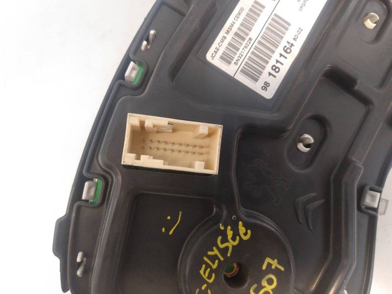 Recambio de cuadro instrumentos para citroën c-elysée shine referencia OEM IAM 9818116480  
