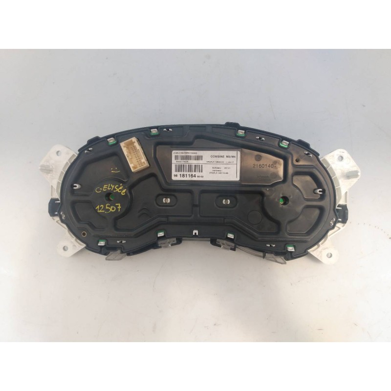 Recambio de cuadro instrumentos para citroën c-elysée shine referencia OEM IAM 9818116480  