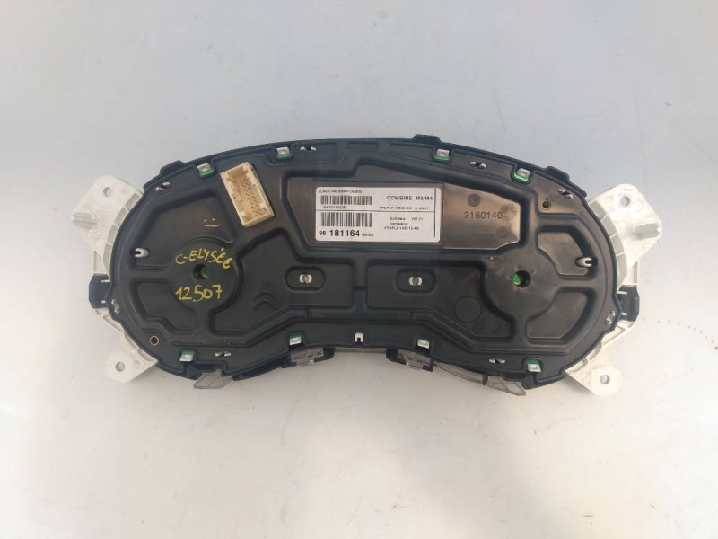Recambio de cuadro instrumentos para citroën c-elysée shine referencia OEM IAM 9818116480  