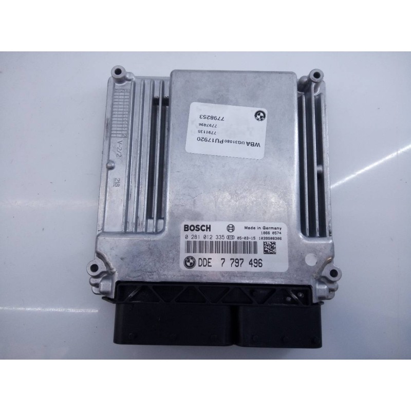 Recambio de centralita motor uce para bmw serie 1 berlina (e81/e87) 118d referencia OEM IAM 7797496 0281012335 E3-A2-24-2