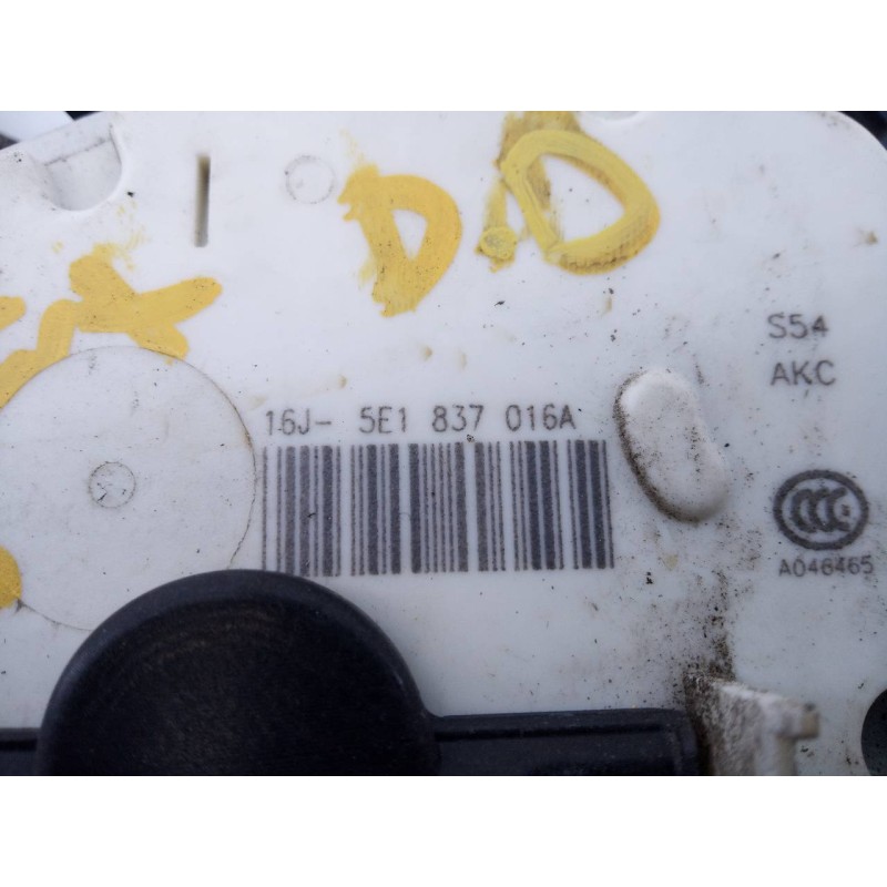 Recambio de cerradura puerta delantera derecha para skoda octavia combi (5e5) active referencia OEM IAM 16J5E11837016A  E1-A5-44