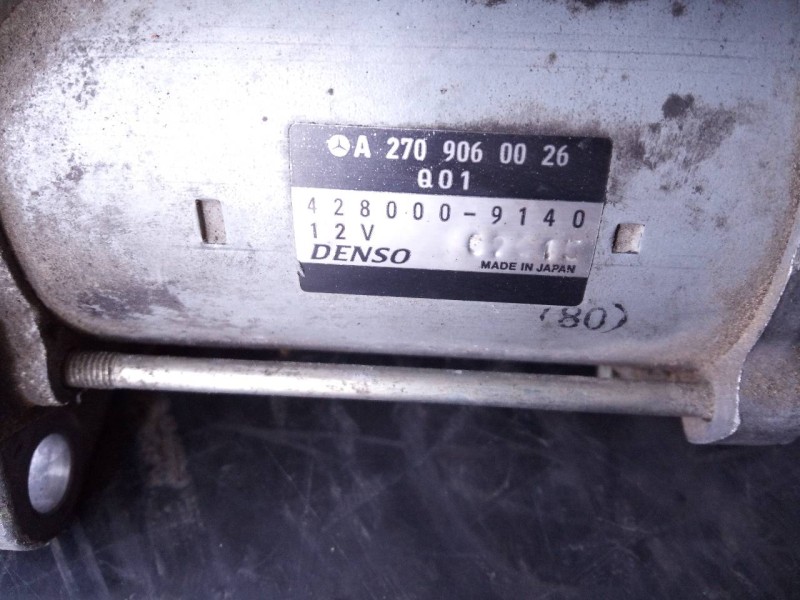 Recambio de motor arranque para mercedes-benz clase cla (w117) cla referencia OEM IAM A2709060026 4280009140 P3-A7-9-3