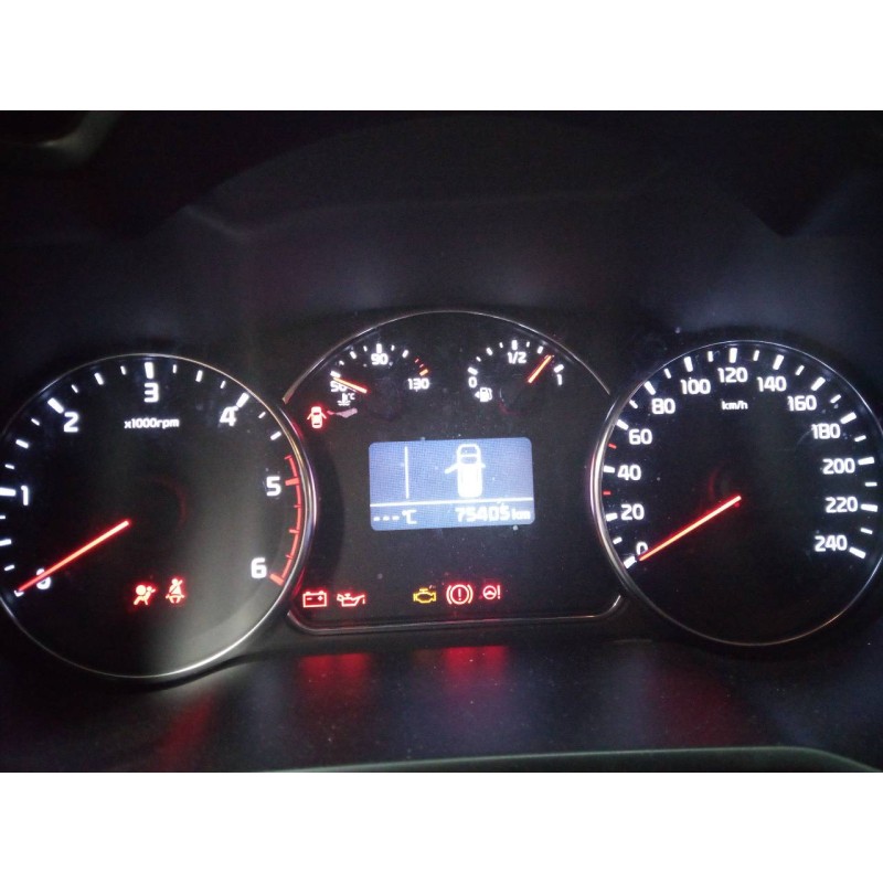 Recambio de cuadro instrumentos para kia carens ( ) drive referencia OEM IAM 94002A4340 20160217 E3-A3-10-4