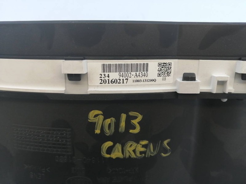 Recambio de cuadro instrumentos para kia carens ( ) drive referencia OEM IAM 94002A4340 20160217 E3-A3-10-4