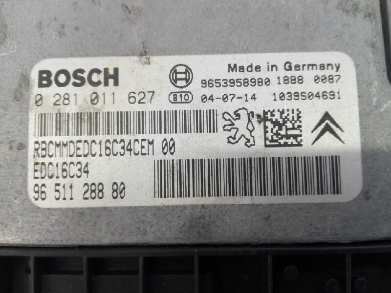 Recambio de centralita motor uce para peugeot 307 break / sw (s1) sw pack referencia OEM IAM 0281011627 9651128880 E3-B2-29-3