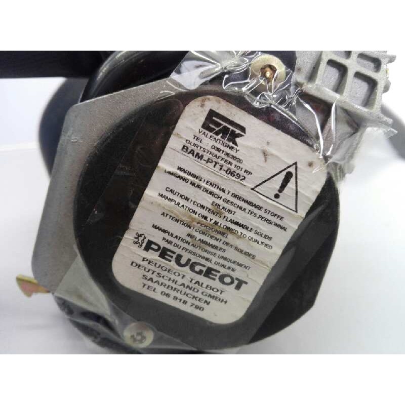 Recambio de cinturon seguridad delantero derecho para peugeot 307 break / sw (s1) sw pack referencia OEM IAM 96346430XX BAMPT106