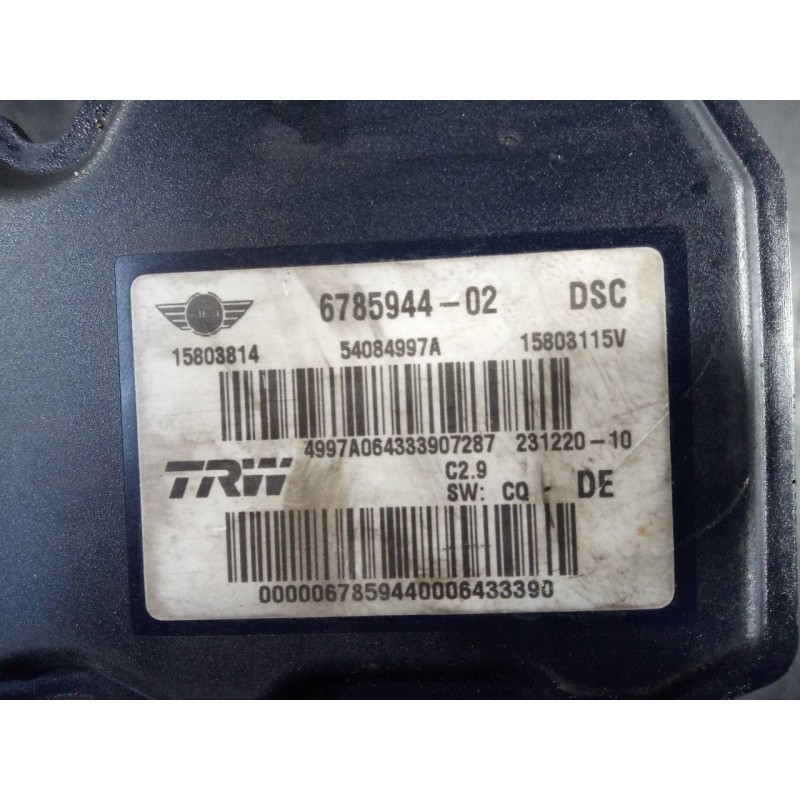Recambio de abs para mini mini (r56) cooper d referencia OEM IAM 67284068 678594402/ 54084997A P3-A8-10-4