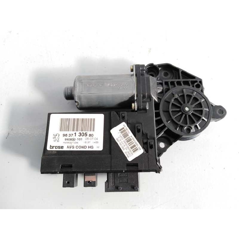 Recambio de motor elevalunas delantero izquierdo para peugeot 307 break / sw (s1) sw pack referencia OEM IAM 9637130580  E1-A4-1