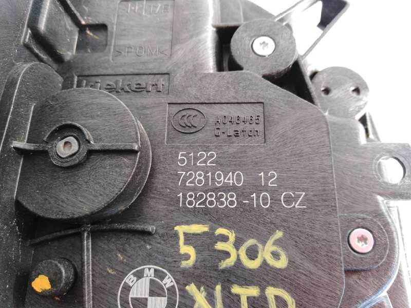 Recambio de cerradura puerta trasera derecha para bmw serie x1 (f48) sdrive18d referencia OEM IAM 51227281940 18283810 E1-A3-8-2