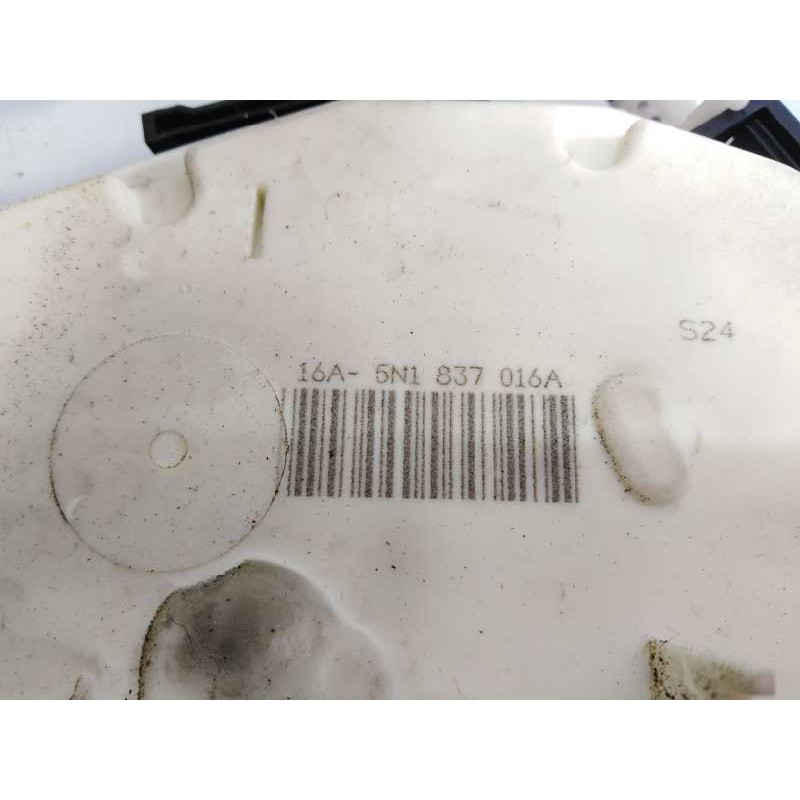 Recambio de cerradura puerta delantera derecha para volkswagen scirocco (137) 1.4 tsi (90kw) referencia OEM IAM 5N1837016A  E1-B