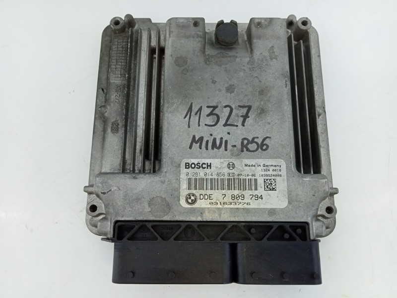 Recambio de centralita motor uce para mini mini (r56) cooper d referencia OEM IAM 7809794 0281014856 E3-A2-49-2