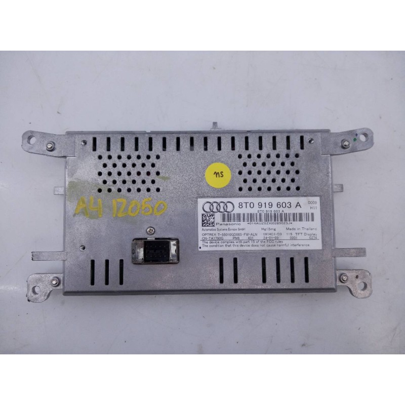 Recambio de sistema audio / radio cd para audi a4 ber. (b8) básico referencia OEM IAM 8T1035186P 8T0919603A E2-A1-15-3