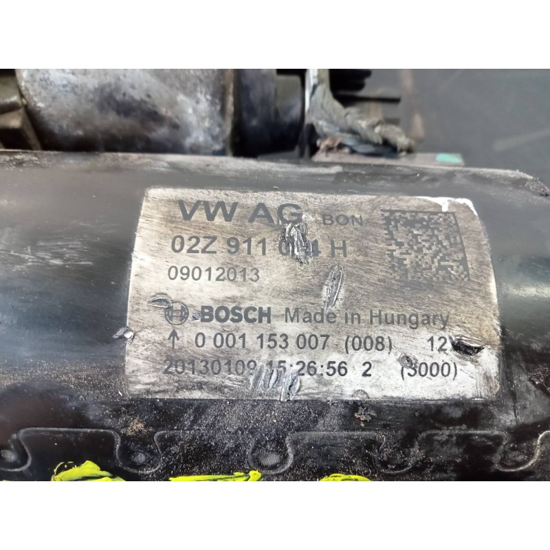 Recambio de motor arranque para audi a1 (8x) attraction referencia OEM IAM 02Z911024H  P3-A10-24-1