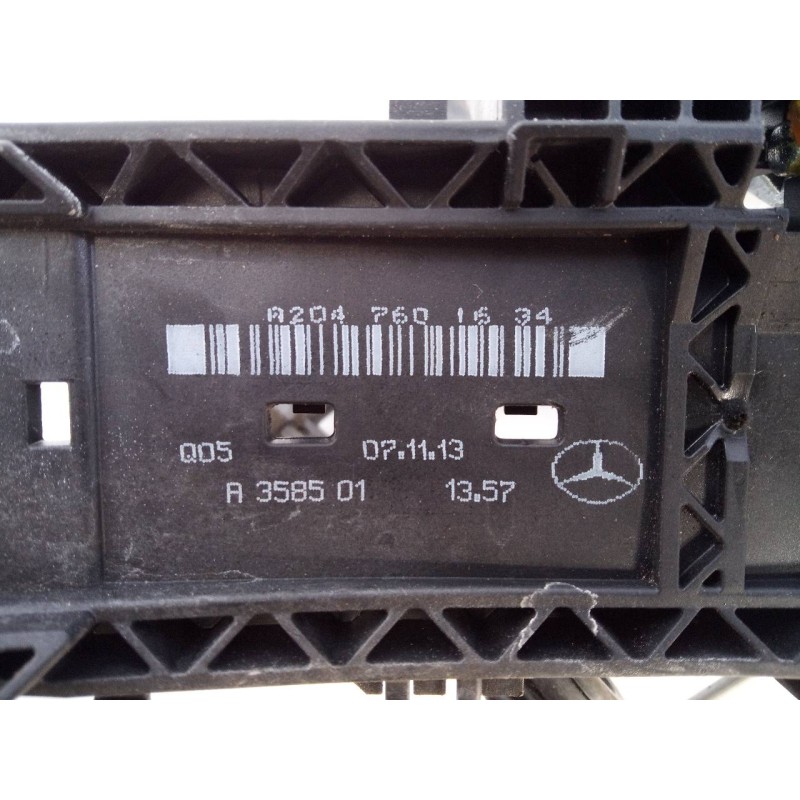 Recambio de cerradura puerta trasera derecha para mercedes-benz clase cla (w117) cla referencia OEM IAM A2047601634  E1-A2-32-2