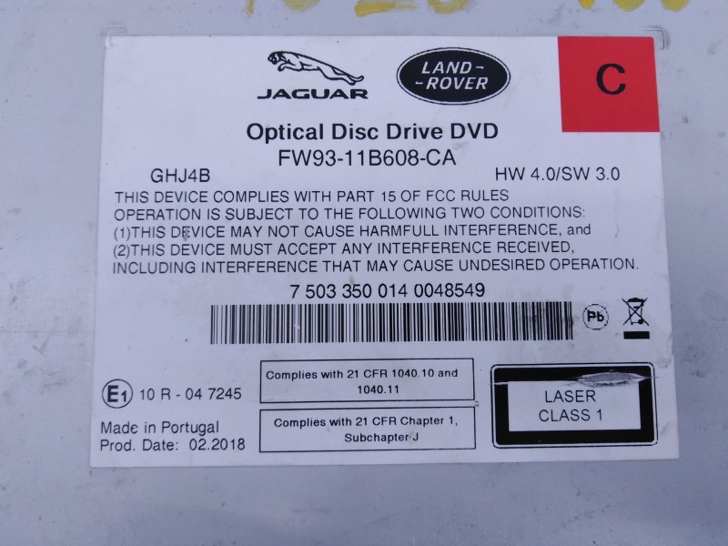 Recambio de sistema navegacion gps para land rover discovery 5 td6 hse referencia OEM IAM GX6319C299 FW9311B608CA 