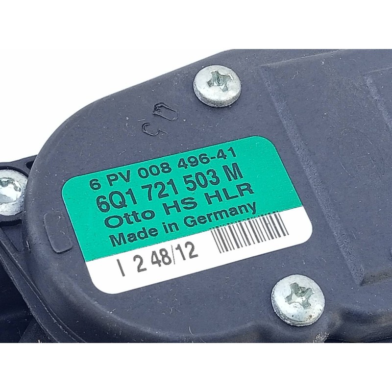 Recambio de pedal acelerador para audi a1 (8x) attraction referencia OEM IAM 6Q1721503M  