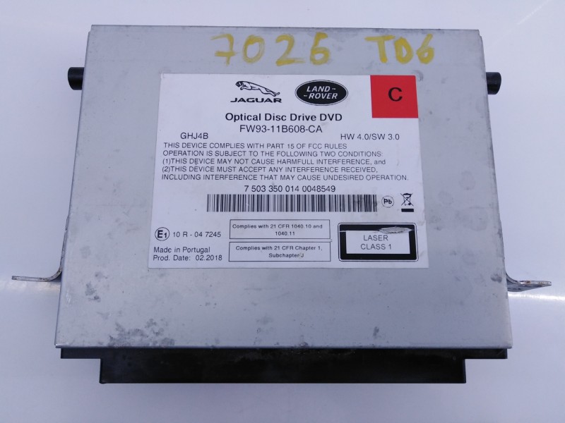 Recambio de sistema navegacion gps para land rover discovery 5 td6 hse referencia OEM IAM GX6319C299 FW9311B608CA 