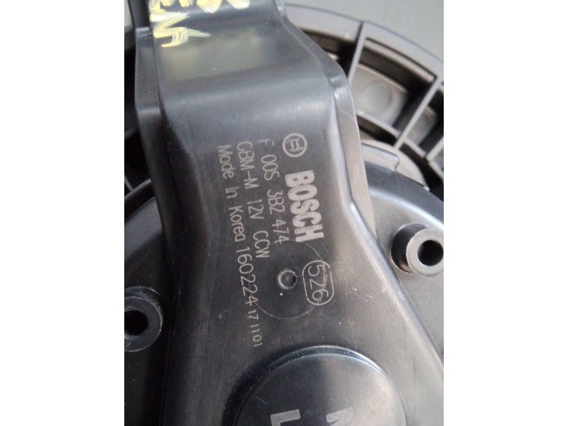 Recambio de ventilador calefaccion para kia carens ( ) drive referencia OEM IAM F00S3B2474  E3-A3-10-4