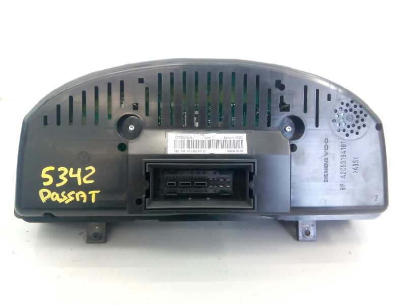 Recambio de cuadro instrumentos para volkswagen passat berlina (3c2) advance referencia OEM IAM 3C0920871D  E2-A1-4-3