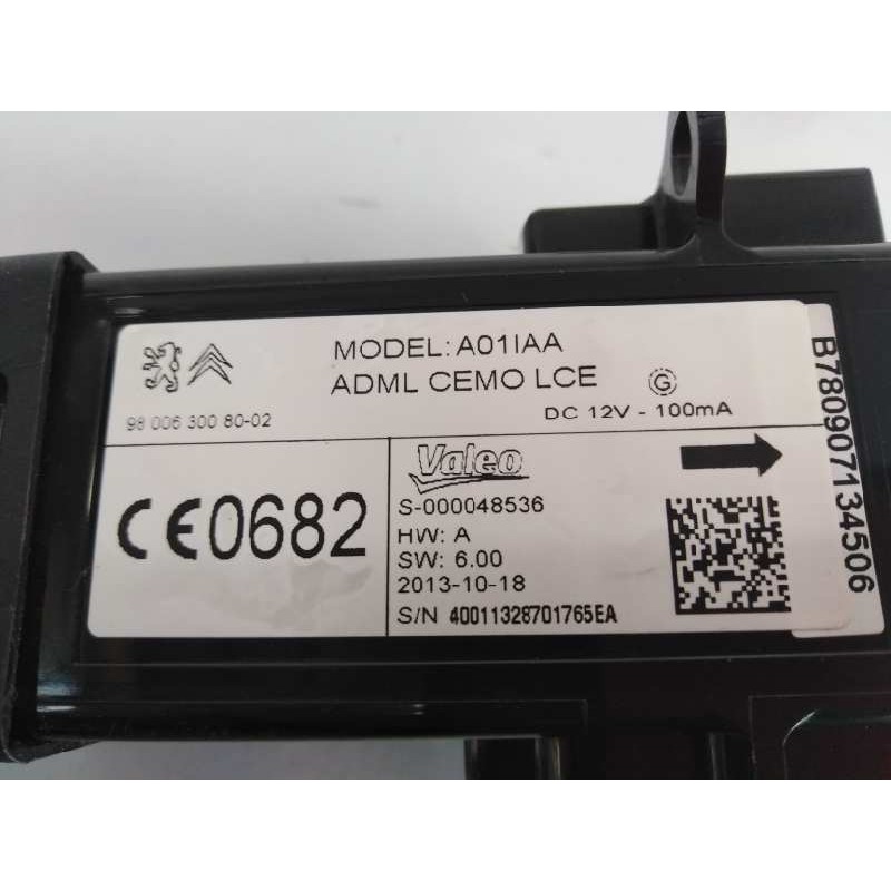 Recambio de antirrobo para citroën c4 picasso seduction referencia OEM IAM 980063008002  E3-B2-25-2