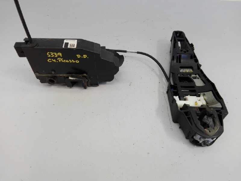 Recambio de cerradura puerta delantera derecha para citroën c4 picasso seduction referencia OEM IAM 9686433680  E1-A4-16-2