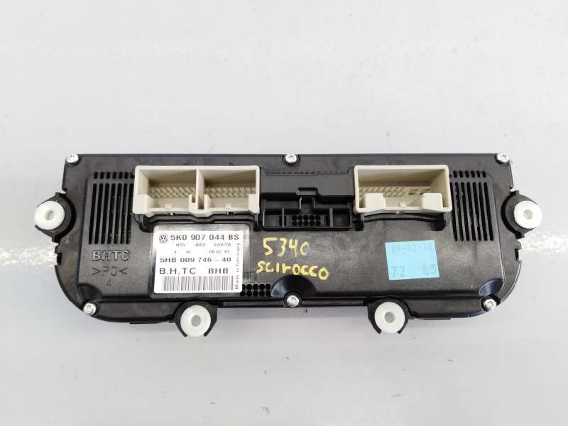 Recambio de mando climatizador para volkswagen scirocco (137) 1.4 tsi (90kw) referencia OEM IAM 5K0907044BS 5HB009746 E2-A1-4-5