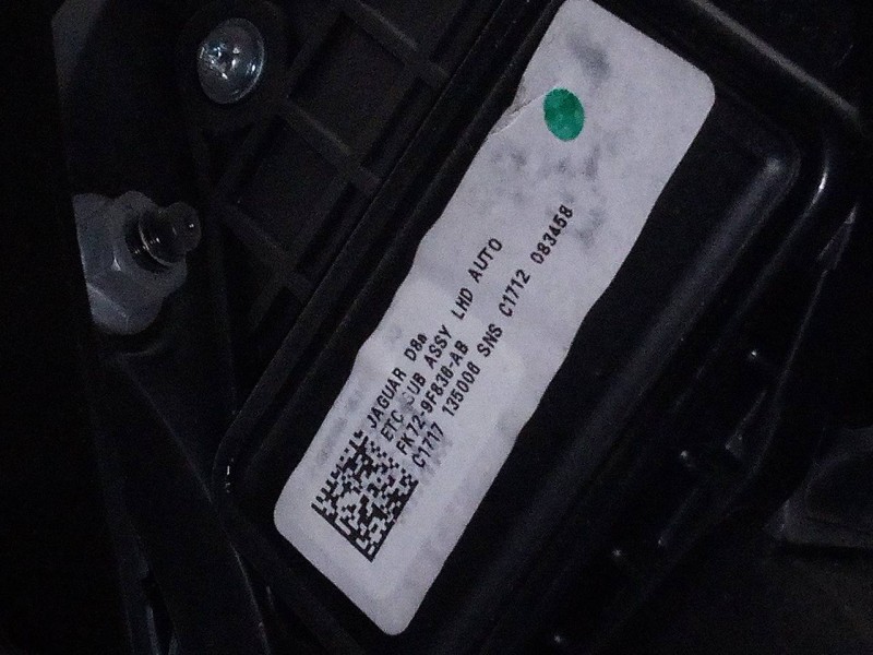 Recambio de pedal acelerador para land rover evoque pure referencia OEM IAM FK729F836AB  