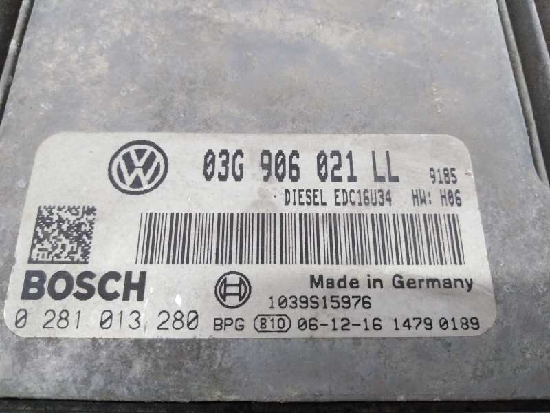 Recambio de centralita motor uce para seat leon (1p1) referencia OEM IAM 03G906021LL 0281013280 E1-A3-6-2