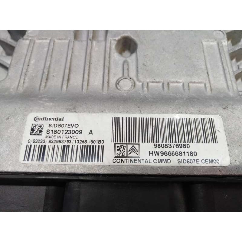 Recambio de centralita motor uce para citroën c4 picasso seduction referencia OEM IAM 9808376980 9666681180 E3-B2-24-4