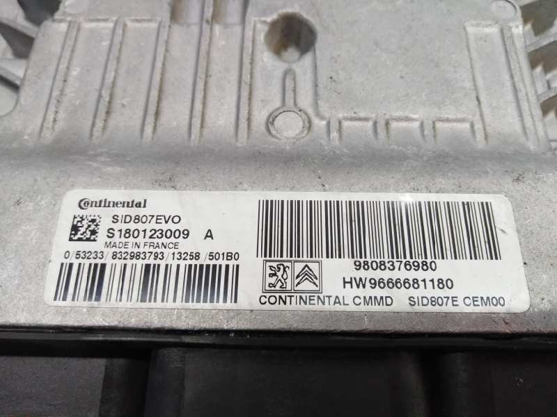 Recambio de centralita motor uce para citroën c4 picasso seduction referencia OEM IAM 9808376980 9666681180 E3-B2-24-4