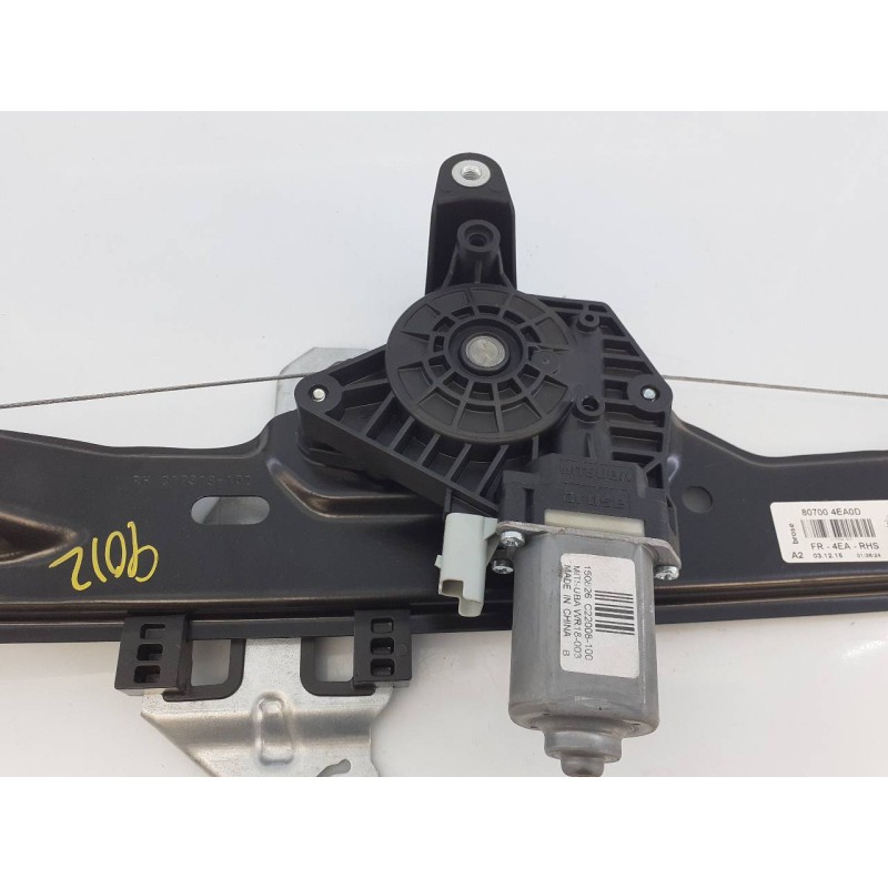 Recambio de elevalunas delantero derecho para nissan qashqai (j11) acenta referencia OEM IAM 807004EA0D  E2-A4-3-2